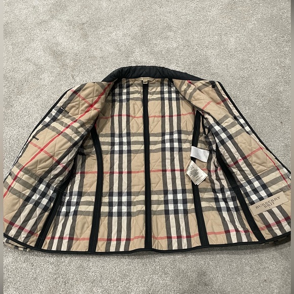 Burberry Brit Quilted Jacket Size Medium - Picture 10 of 11
